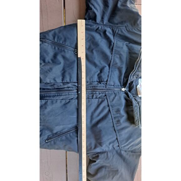 VTG RETRO Downhill Racer Downfill Snow/ski Black, jacket, Size Medium - Picture 2 of 6